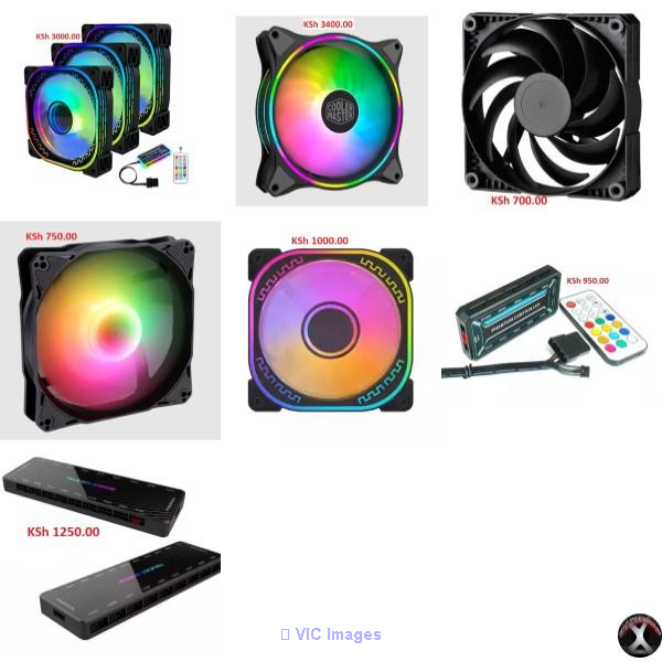 High-Performance Case Fans and Accessories