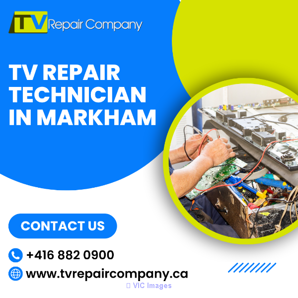 Book Now For Expert TV Repair in Markham!
