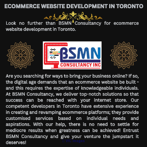 Ecommerce Website Development in Toronto