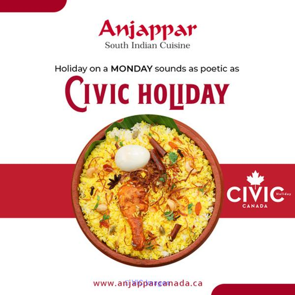 Anjappar Canada Indian Restaurant in Canada