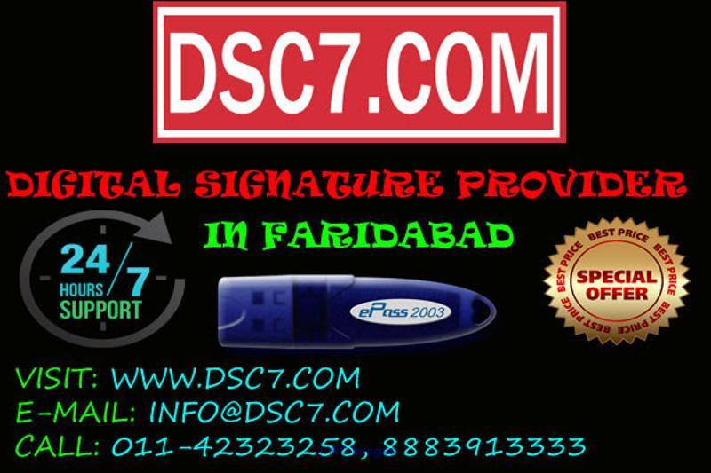 Buy Digital Signature Certificate in Faridabad