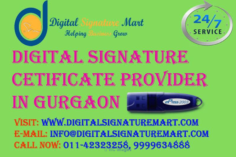 Buy Online Digital Signature Certificate Provider in Gurgaon
