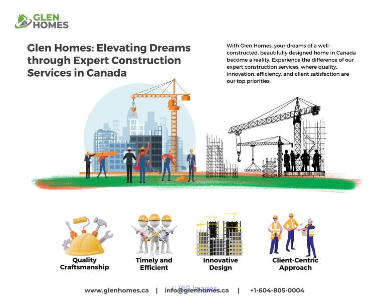 Glen Homes - Your Trusted Construction Services in Canada