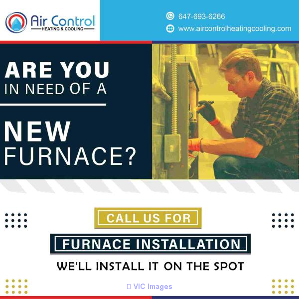 Call us for furnace installationwe'll install it on the spot
