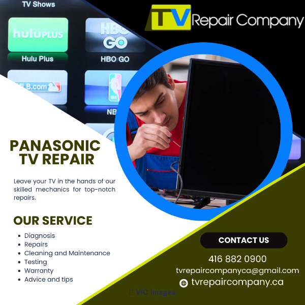 Expert Panasonic TV Repair Technicians at Your Doorstep