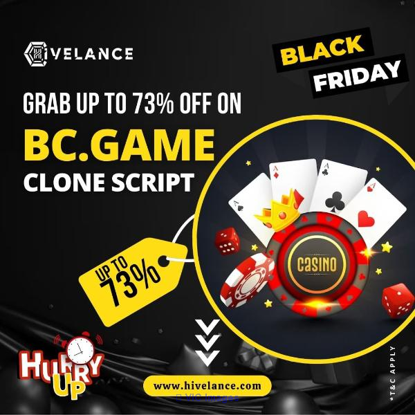 Launch your crypto casino game platform with our bc.game clone script