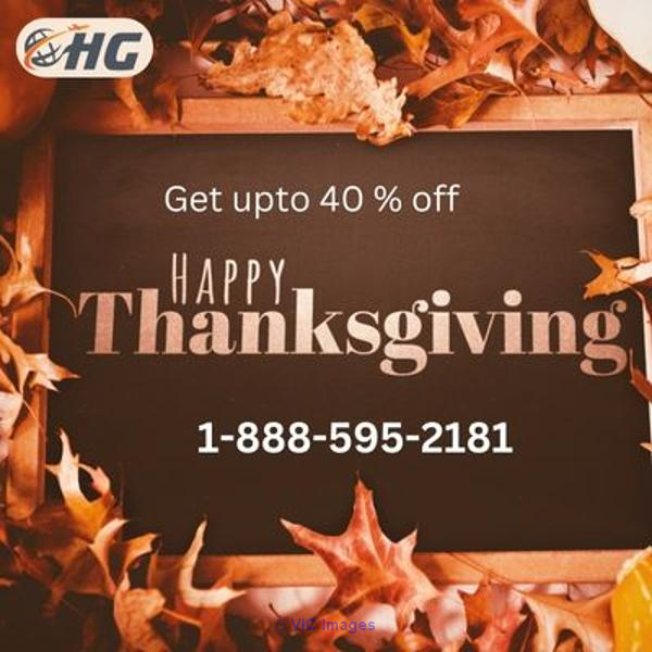 1-888-595-2181 Get upto 40% off on Cheap Flight Deals for Thanksgivin