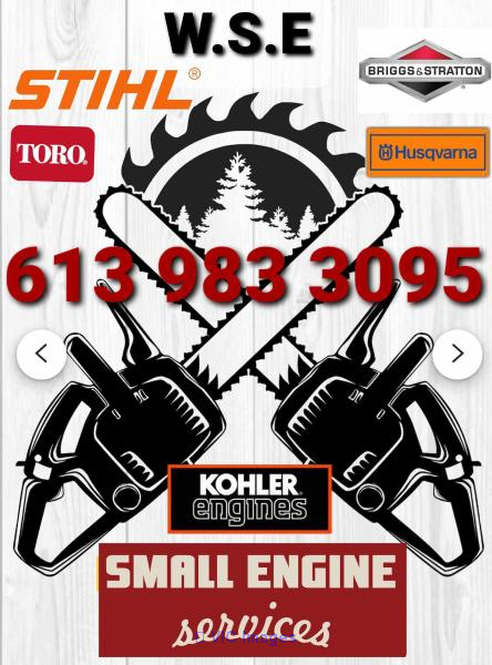 small engine repair/ inshop/mobile