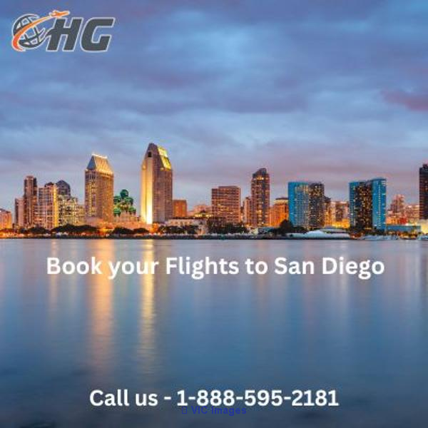 1-888-595-2181 Book your Flights to San Diego