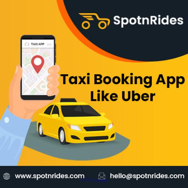 Taxi Booking App Development Service like Uber by SpotnRides