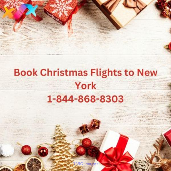 1-844-868-8303 Book Christmas flights to New York