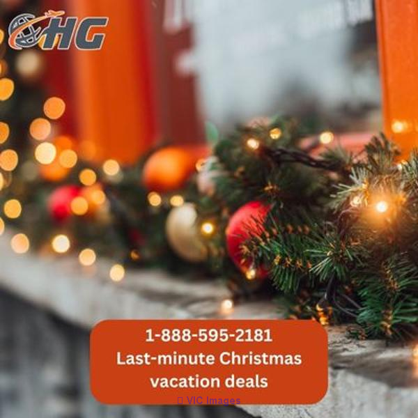 1-888-595-2181 Last-minute Christmas vacation deals