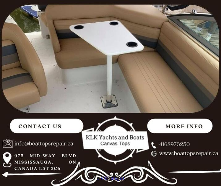 Comfort on the Water Boattopsrepair's Boat Seats Ensure a Smooth Ride