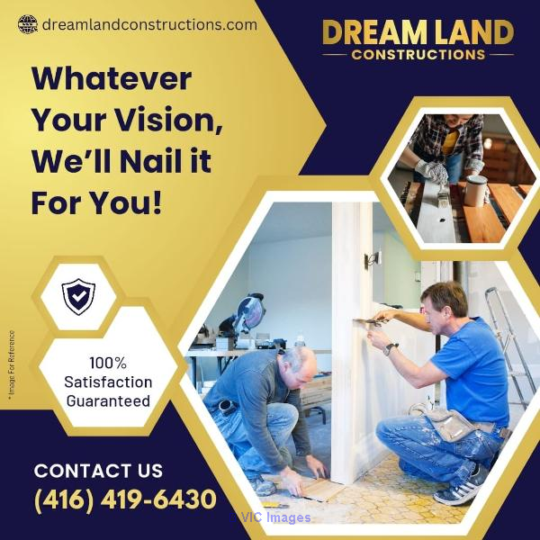 Custom Renovations Brampton - Dreamland Constructions