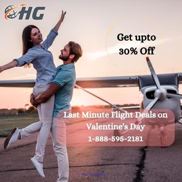 Last Minute Flight Deals on Valentine's Day
