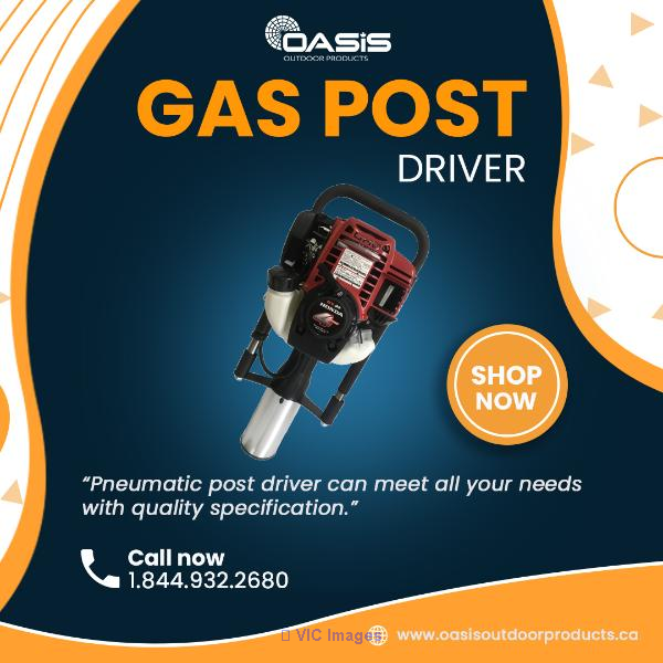 Gas Post Driver: Effortless and Durable Fencing Solutions