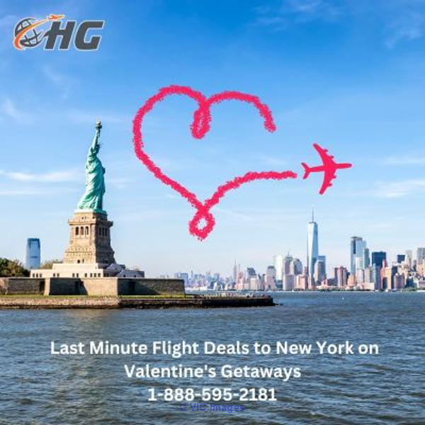 1-888-595-2181 Last Minute Flight Deals to New York on Valentine's Get