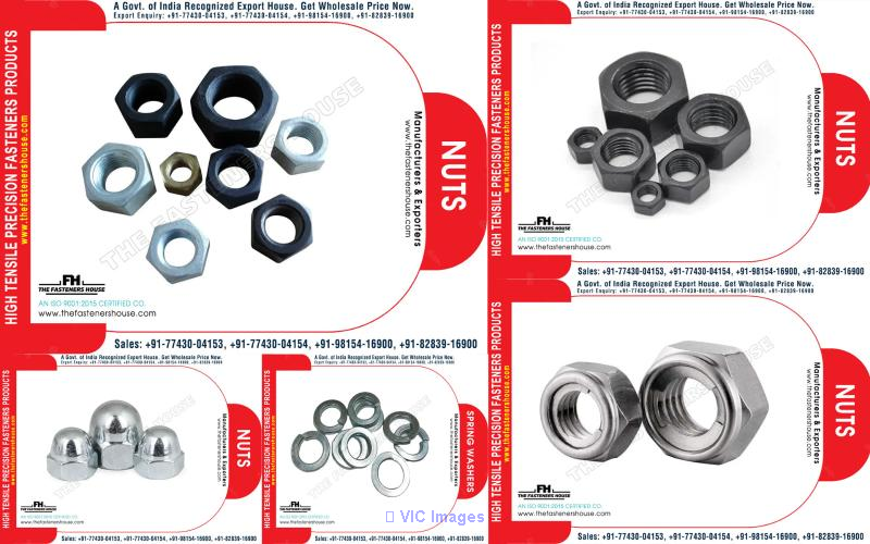 Fasteners Bolts Nuts Threaded Rods manufacturer exporter in India