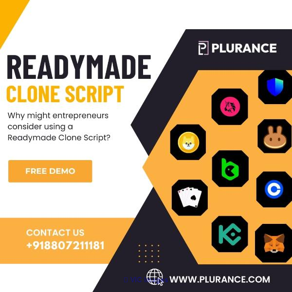 Avail readymade clone script for your business from plurance