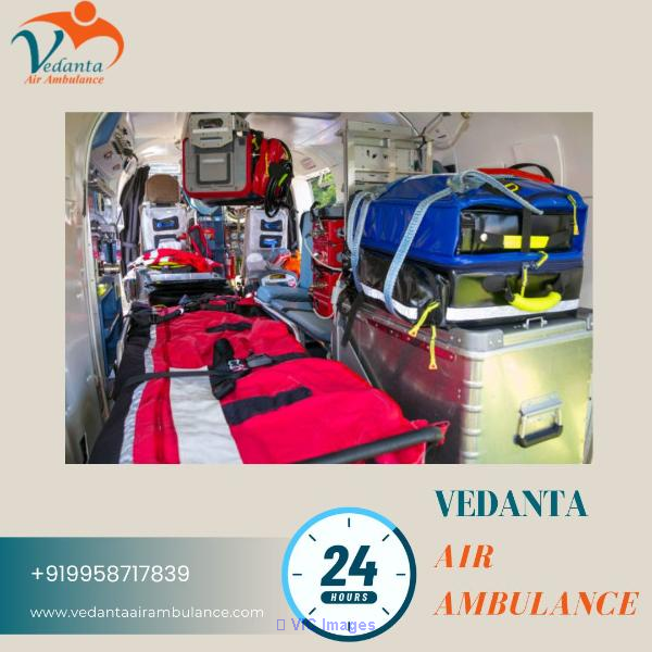 Book the Vedanta Air Ambulance Service in Varanasi with Top-Level ICU