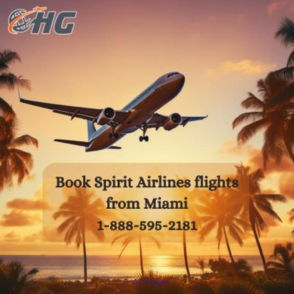 1-888-595-2181 Book Spirit Airlines flights from Miami