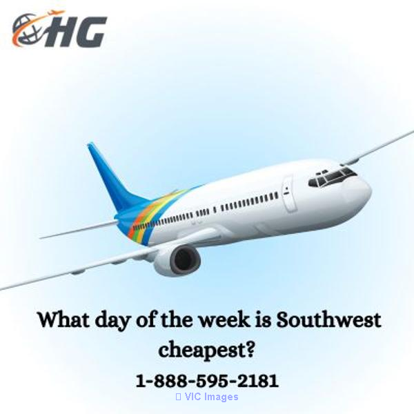 1-888-595-2181 What day of the week is Southwest cheapest?