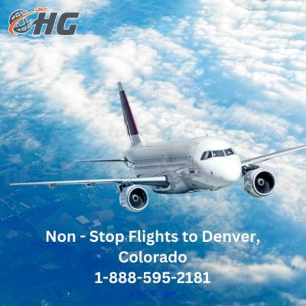 1-888-595-2181 Nonstop flights to Denver, Colorado