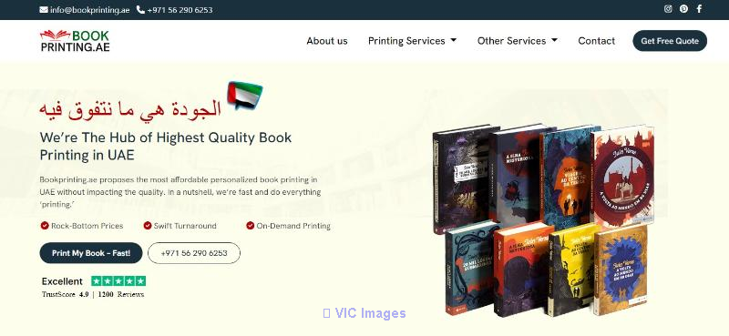 Online Book Printing Services in UAE