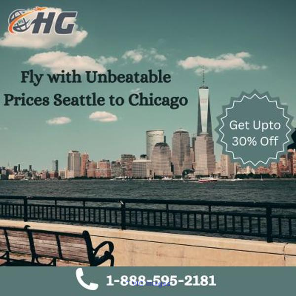 1-888-595-2181 Fly with Unbeatable Prices Seattle to Chicago
