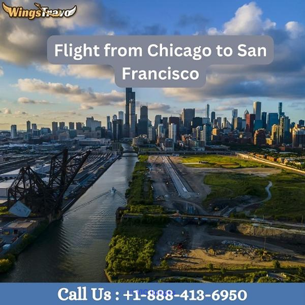 +1-888-413-6950 Get Cheap Flight from Chicago to San Francisco