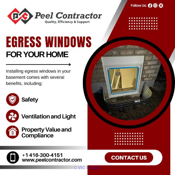 🛠️ Introducing EGRESS WINDOWS - the essential addition to any basemen