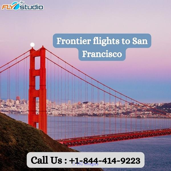 +1-844-414-9223 Book Low-Cost Frontier Flights to San Francisco