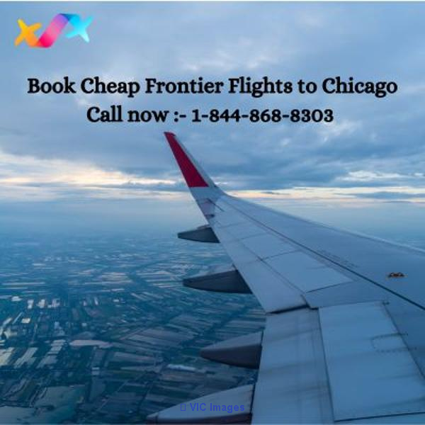 1-844-868-8303 Book Cheap Frontier Flights to Chicago