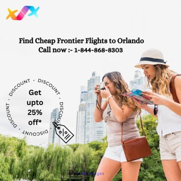 1-844-868-8303 Find Cheap Frontier Flights to Orlando