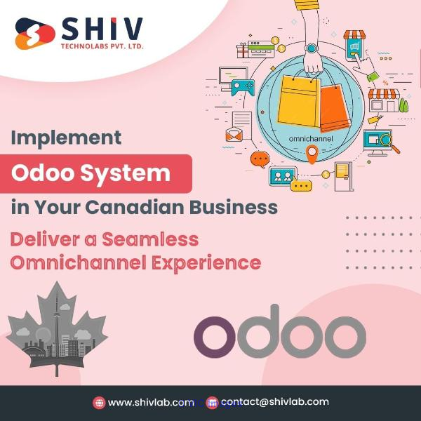 Reliable Odoo Customization Services in Canada - Shiv Technolabs