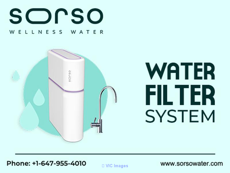 Experience Pure Water with the Sorso Water Filter System