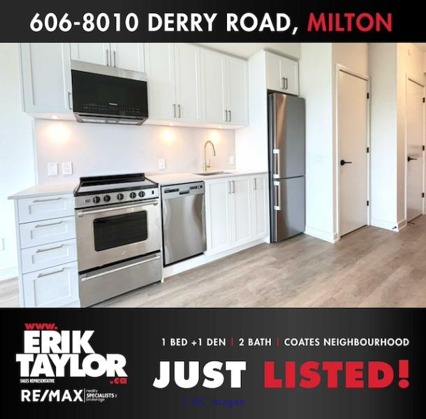 Brand New 1+1 Den Condo Unit For Lease in Coates, Milton