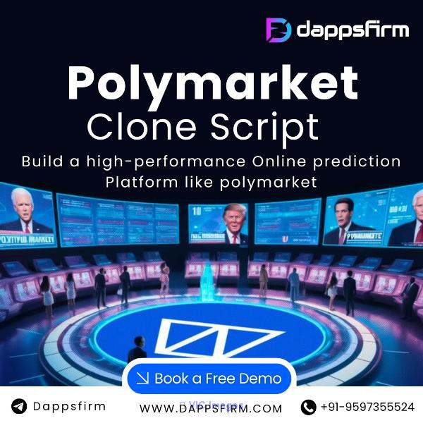 Polymarket Clone Script at Minimal Cost  Build a Profitable Predictio