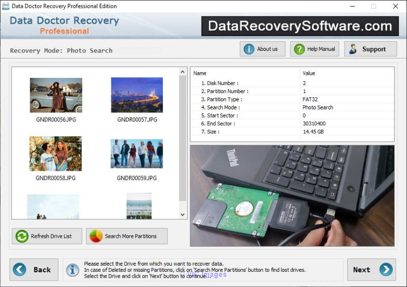 Professional Data Recovery Software
