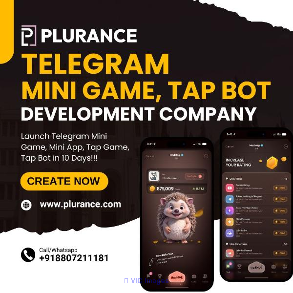 Quick Launch, Big Returns: Telegram Mini Game & Tap Bot Development