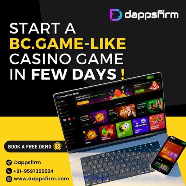 Maximize Profits with Low-Cost BC.Game Clone script - Book a free demo