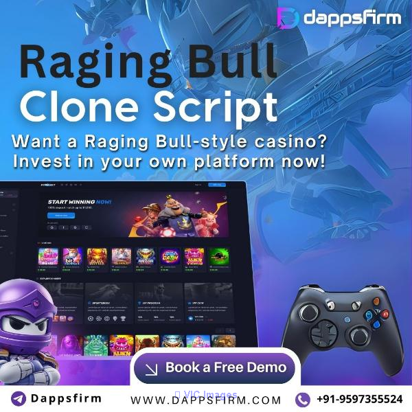 Launch Your Casino Business with Raging Bull Clone Script  Perfect fo