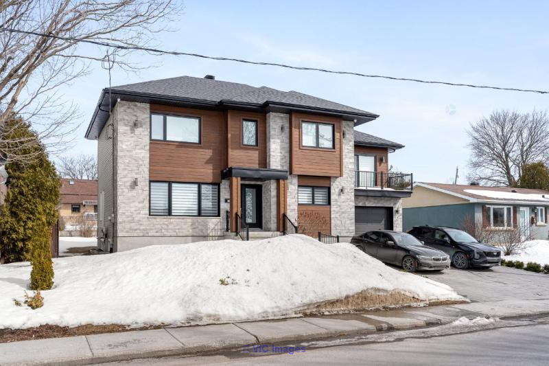 Elegant Modern House for Sale in Sainte-Dorothee / Maison moderne et élégante à vendre à Sainte-Dorothée