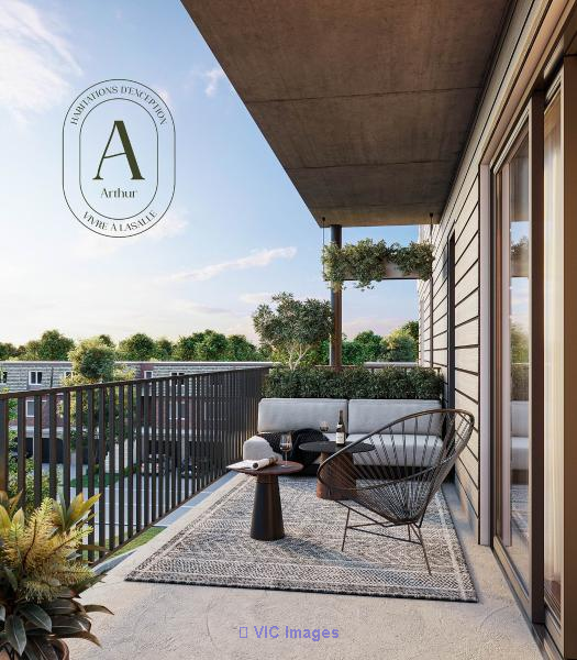 New 1-Bedroom Condo for Sale in LaSalle - Le Arthur / Nouveau condo 1 chambre à vendre à LaSalle - Le Arthur