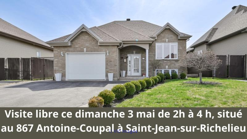 Charming Home for Sale in Saint-Jean-sur-Richelieu / Maison charmante à vendre à Saint-Jean-sur-Richelieu